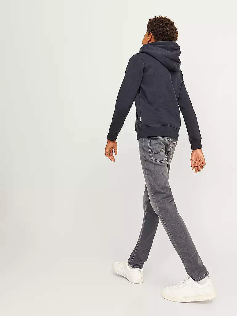JACK & JONES Jungen Jeans Slim Fit JJIGLENN grau