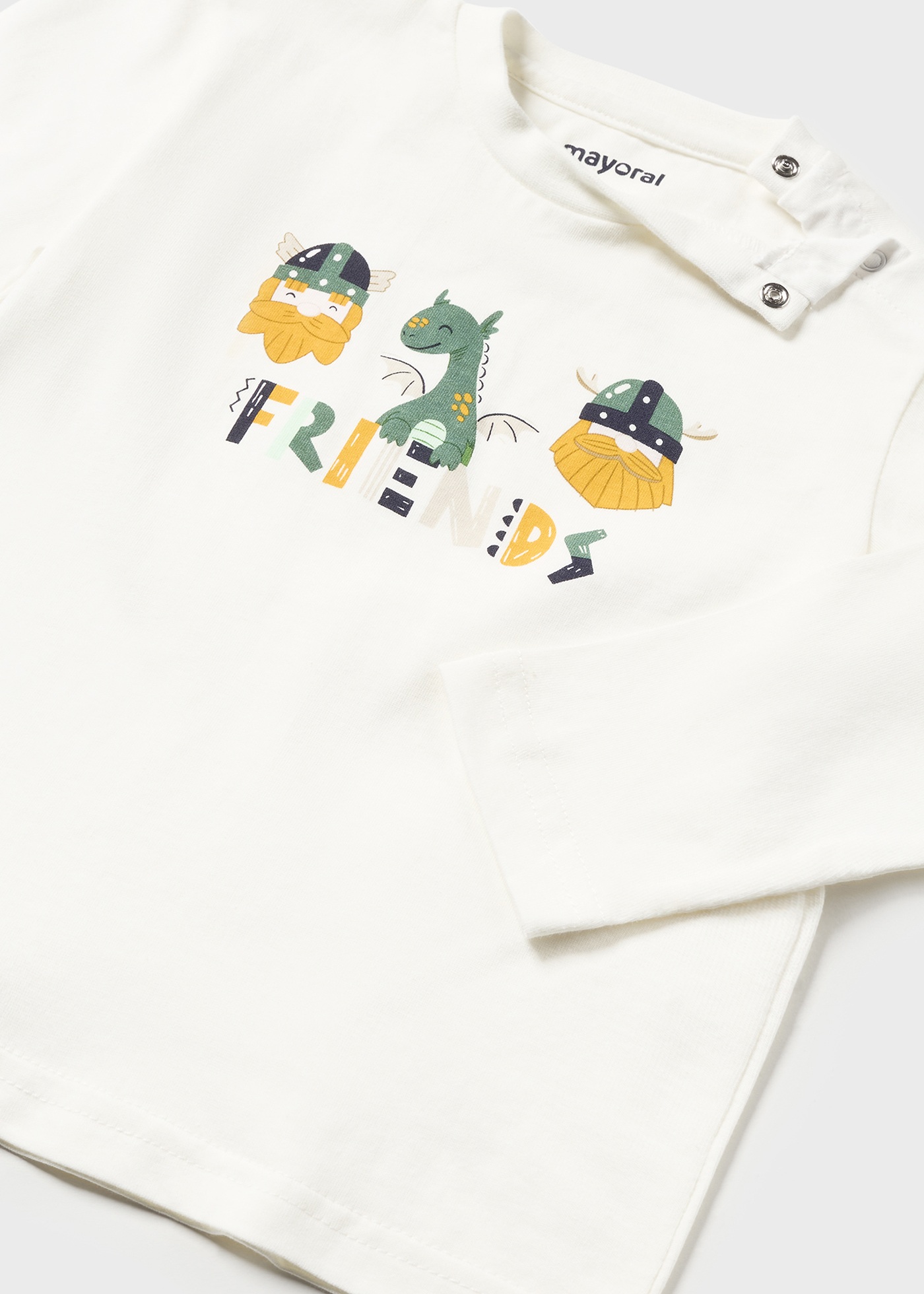 Conjunto de moletom de 3 peças com camiseta infantil