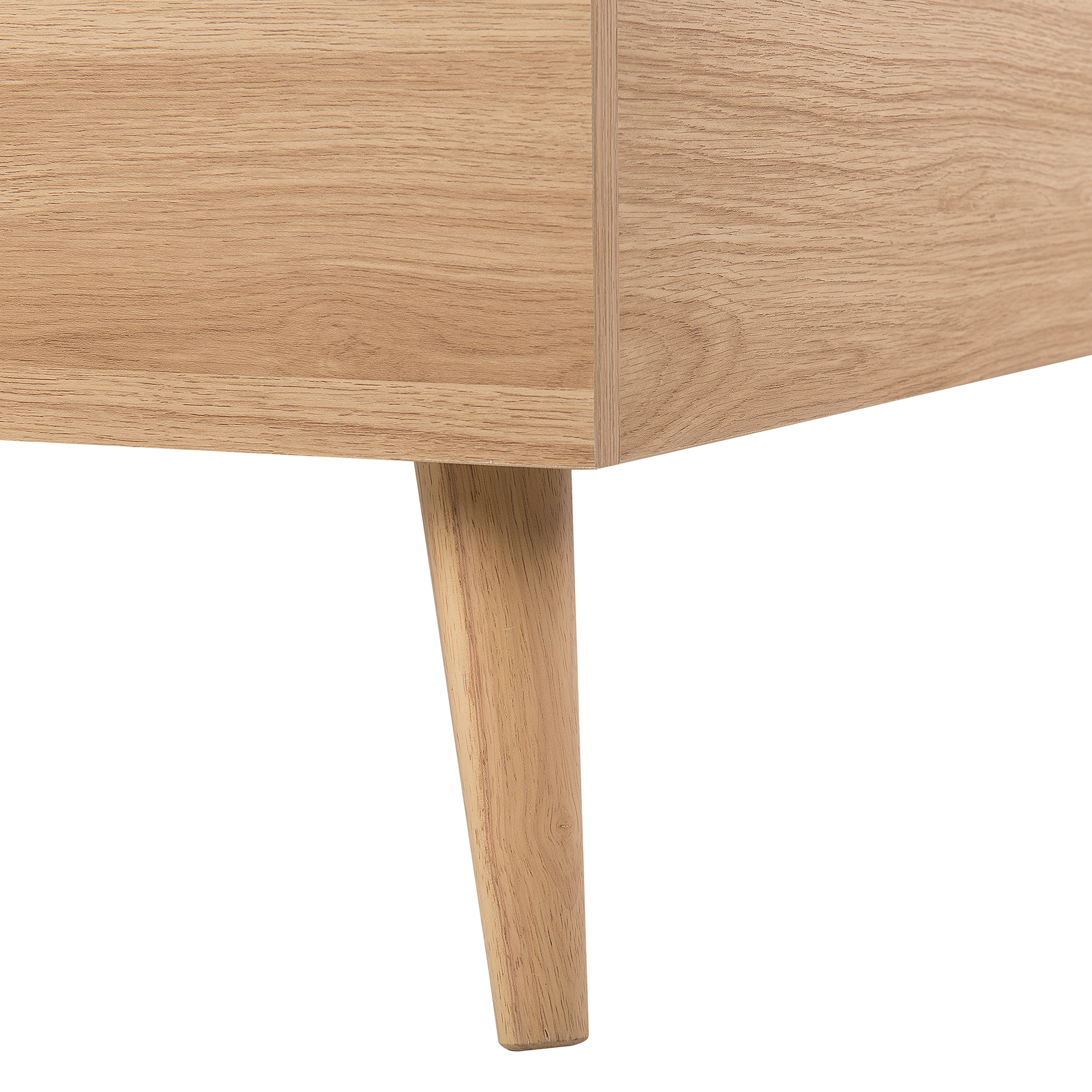 Beliani - SERRIS - Bed - Lichtbruin|Wit - 180 x 200 cm - MDF