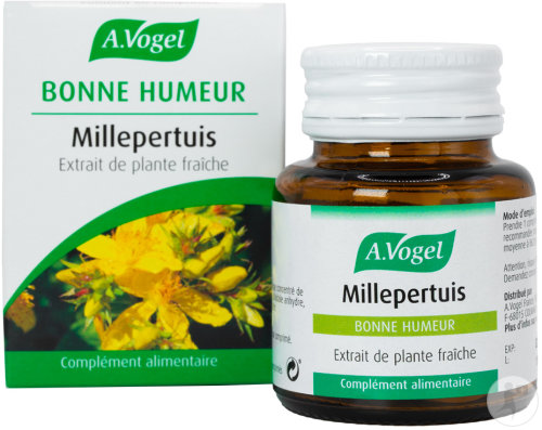 A.Vogel Millepertuis Bonne Humeur Extrait De Plante Fraîche 60 Comprimés
