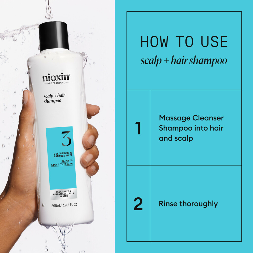 Nioxin System 3 Shampoo 300 ml