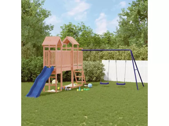 Aire de jeux d'extérieur bois massif de douglas
