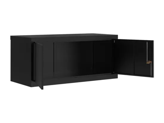 Classeur noir 90x40x40 cm acier