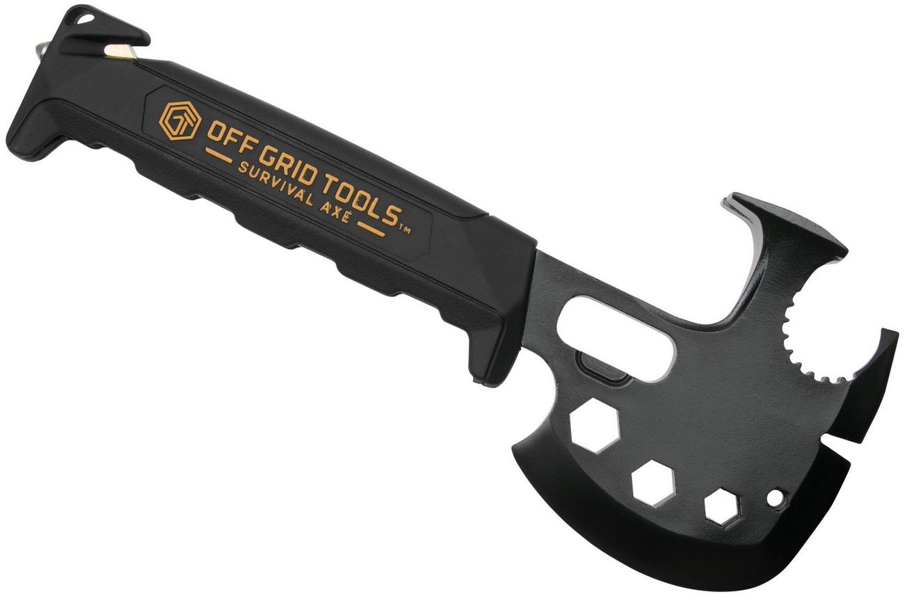 Off Grid Tools Survival Axe, zwart, handbijl