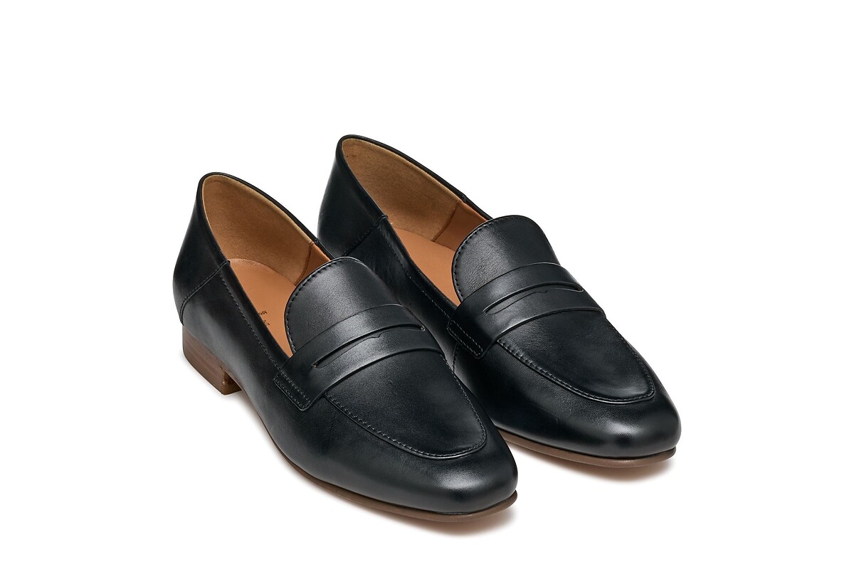 GEOX<br>Mocassins em couro Mantinea