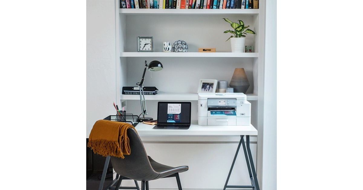 BrotherMFC-J4540DW all-in-one inkjetprinter met faxfunctie  (Grijs, Scannen, Kopiëren, Faxen, LAN, Wi-Fi)