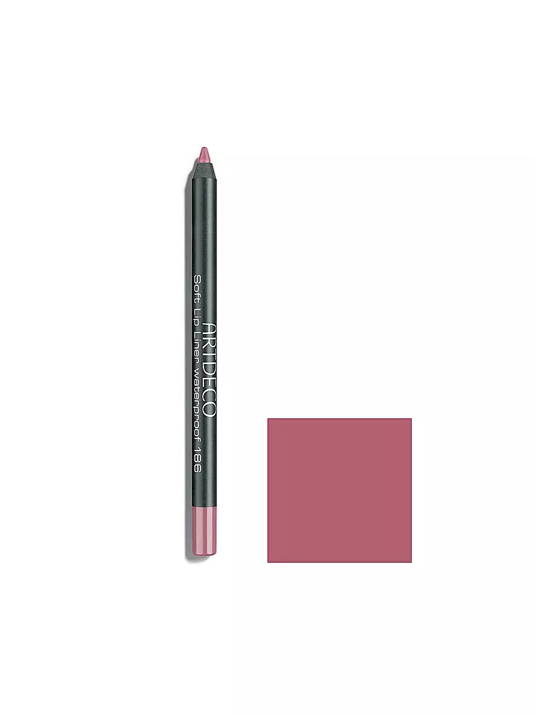 ARTDECO Lippenkonturenstift - Soft Lip Liner waterproof (186 Shy Rose) rosa