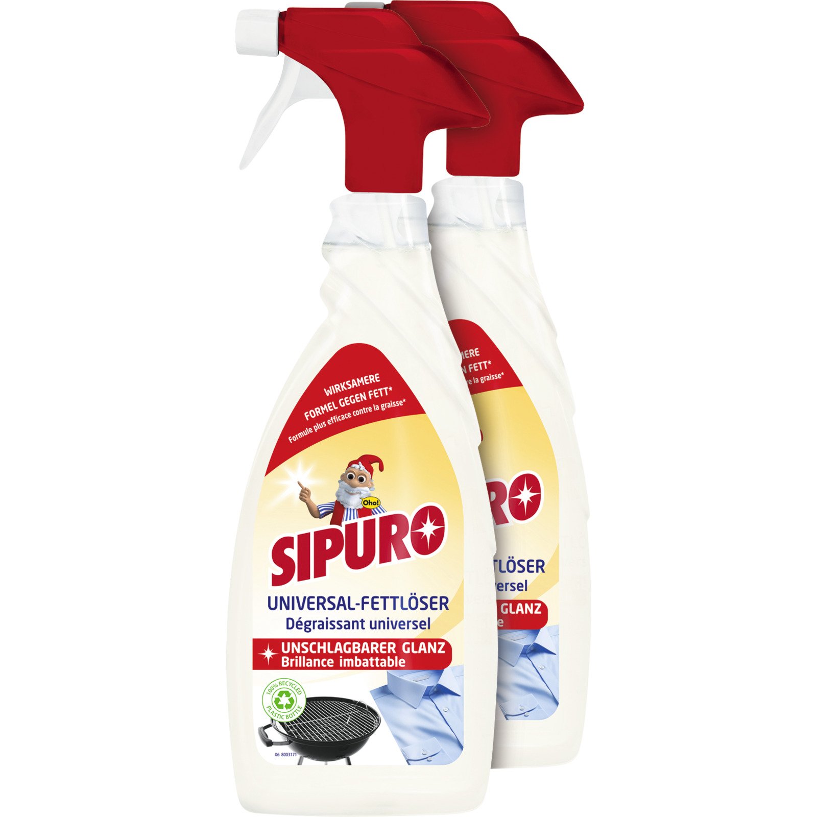 Sipuro Universal Fettlöser 2 x 650 ml