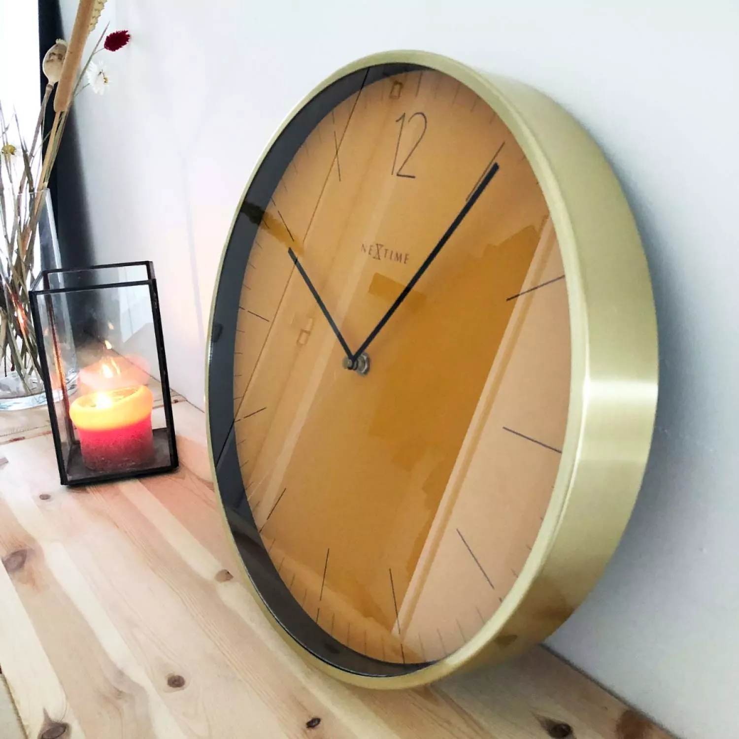 NeXtime Essential Gold Vægur 3252FM