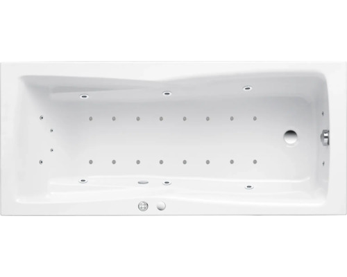Whirlpool OTTOFOND Lusaka 70 x 160 cm wit glanzend 58520