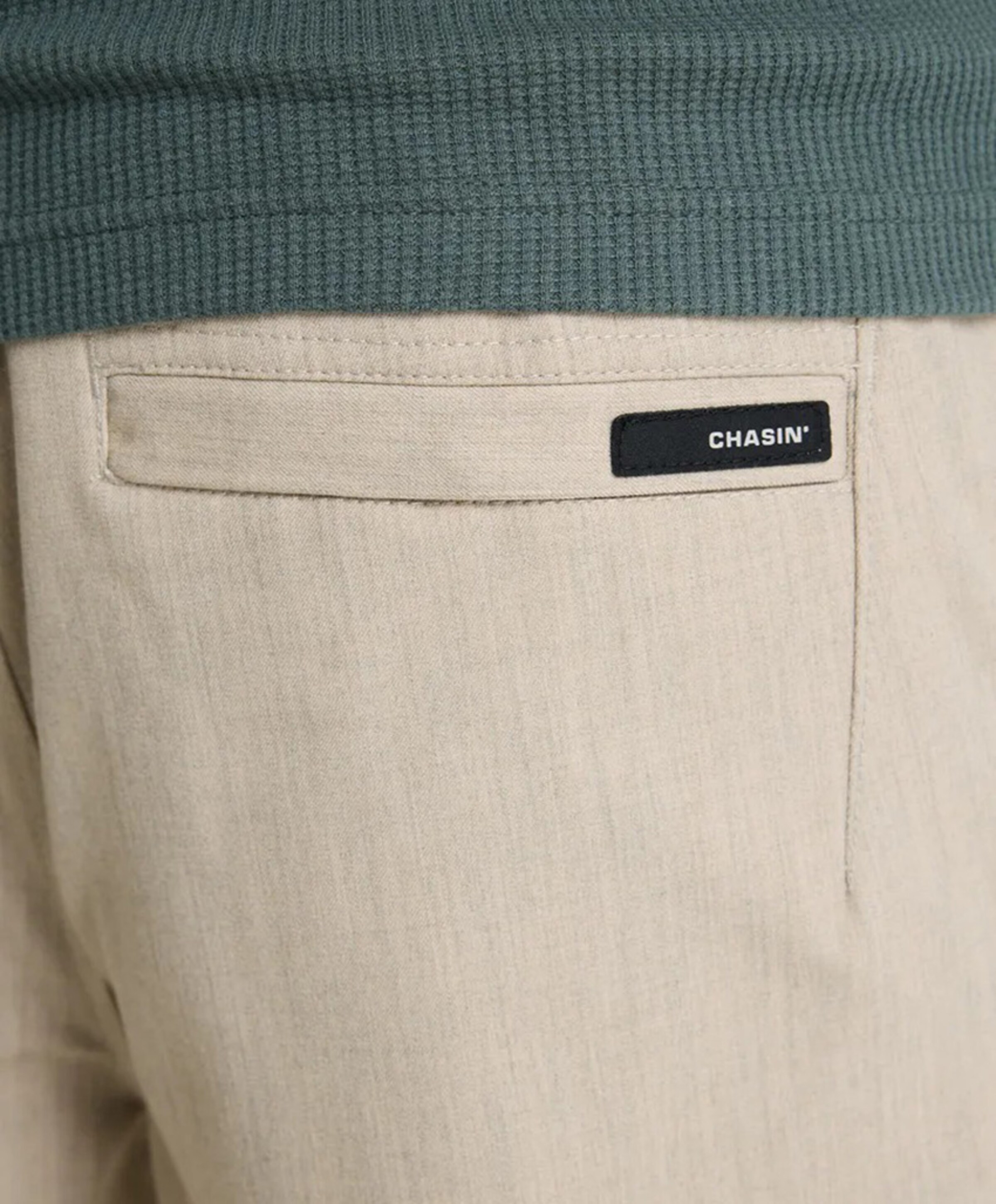 Chasin' STONE DUAL CARGO heren broek beige