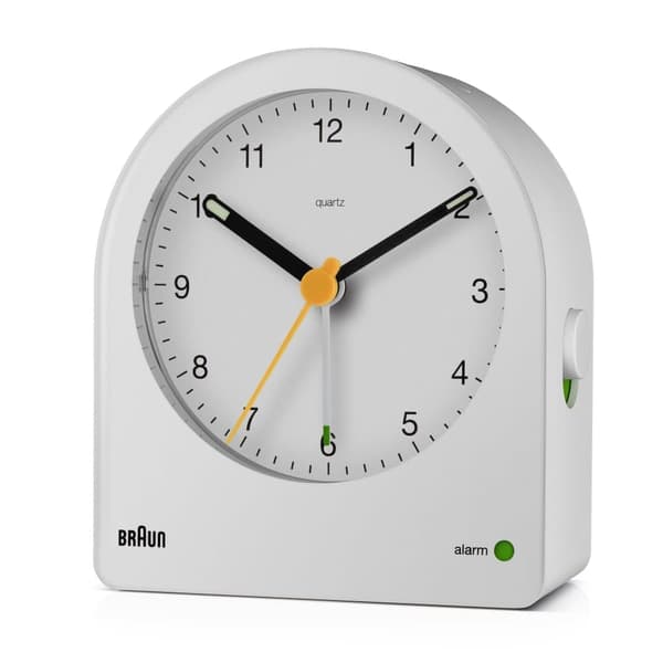 Braun vekkerklokke med snooze og baklys BC22W