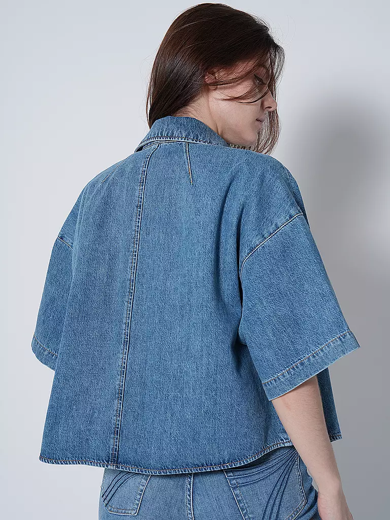 RIANI Jeansjacke hellblau