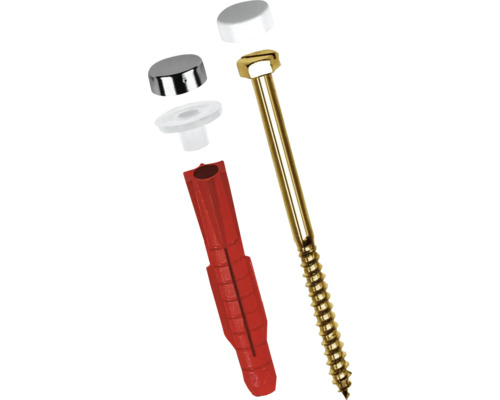 Tox Toilet Plus 8/51 staande toilet montageset, 2 stuks