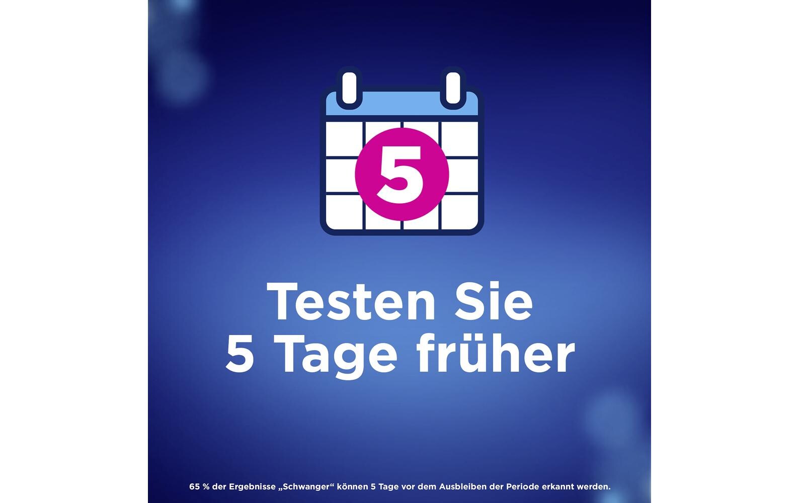 Schwangerschaftstest mit WochenbestimmungTest mit Anzeige der Wochen