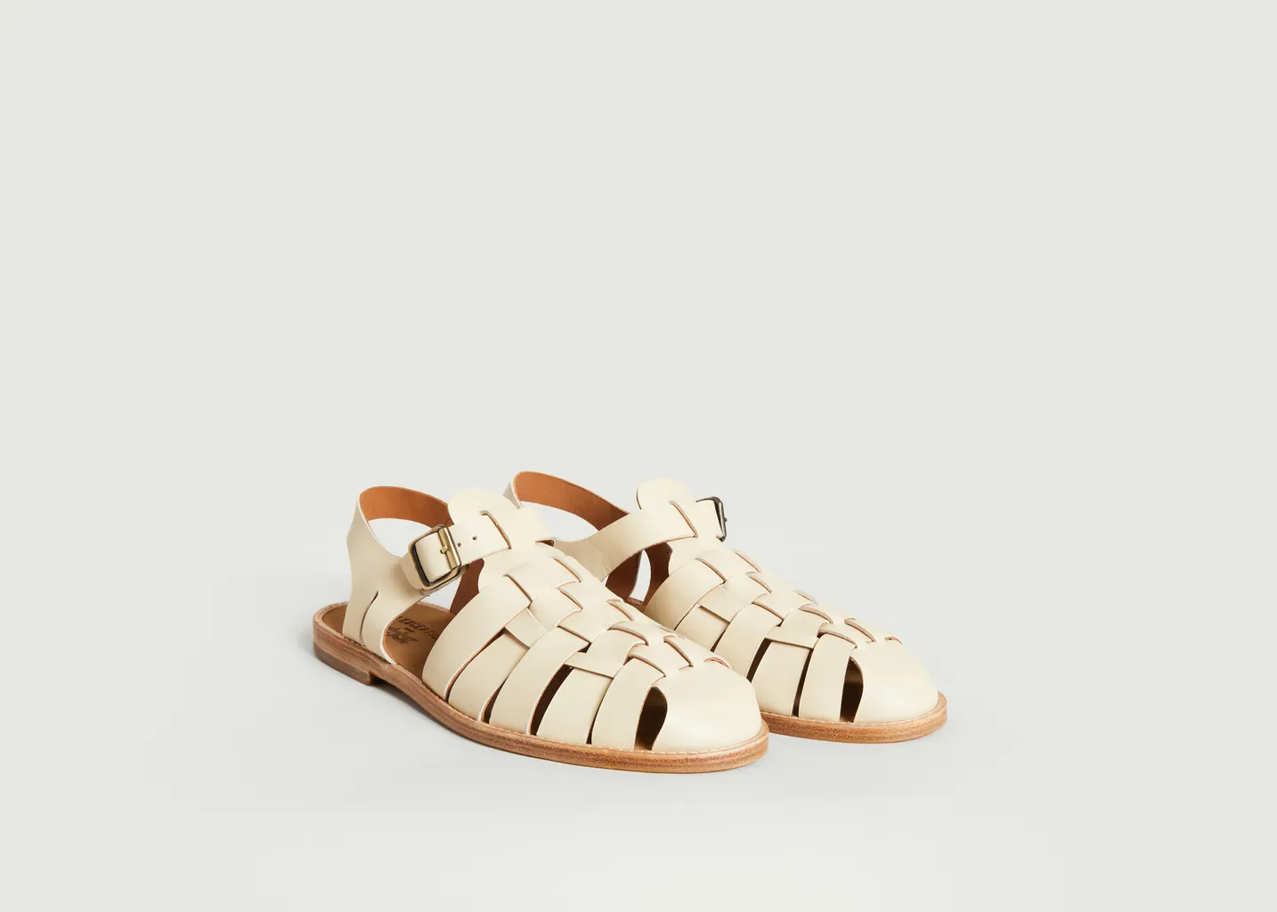 Sandales en cuir Bindi L'Exception x Anthology L'Exception Paris