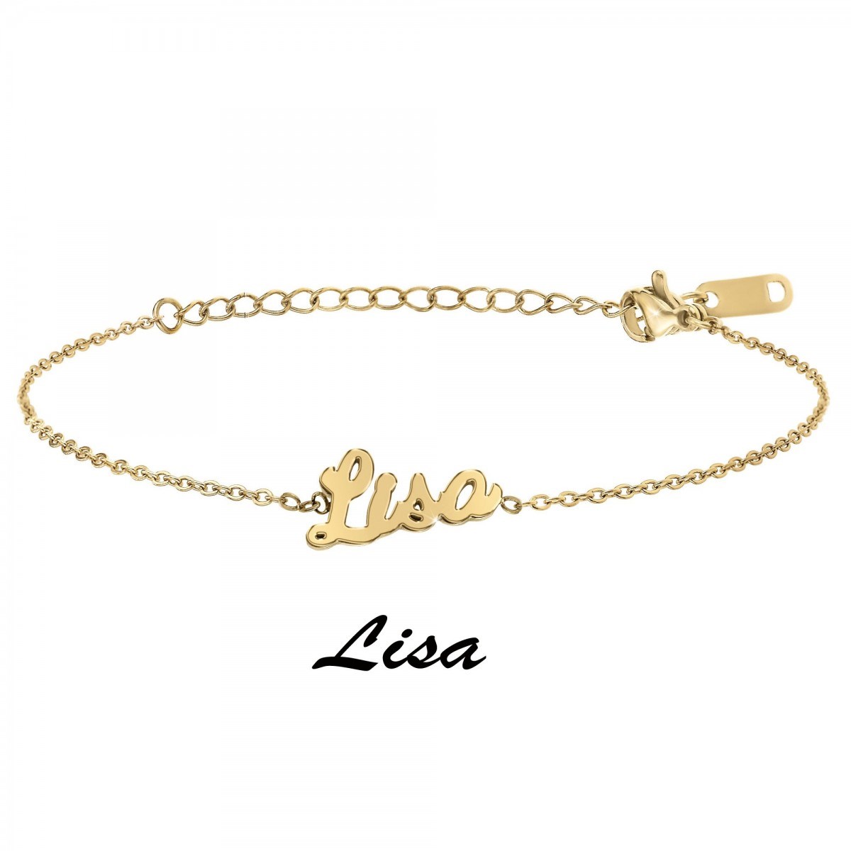 Lisa - Bracelet prénom