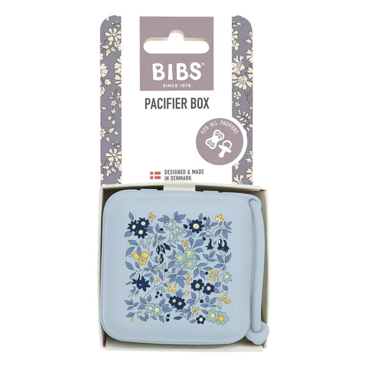 Bibs Boite à tétines - Bibs x Liberty | Bleu ciel