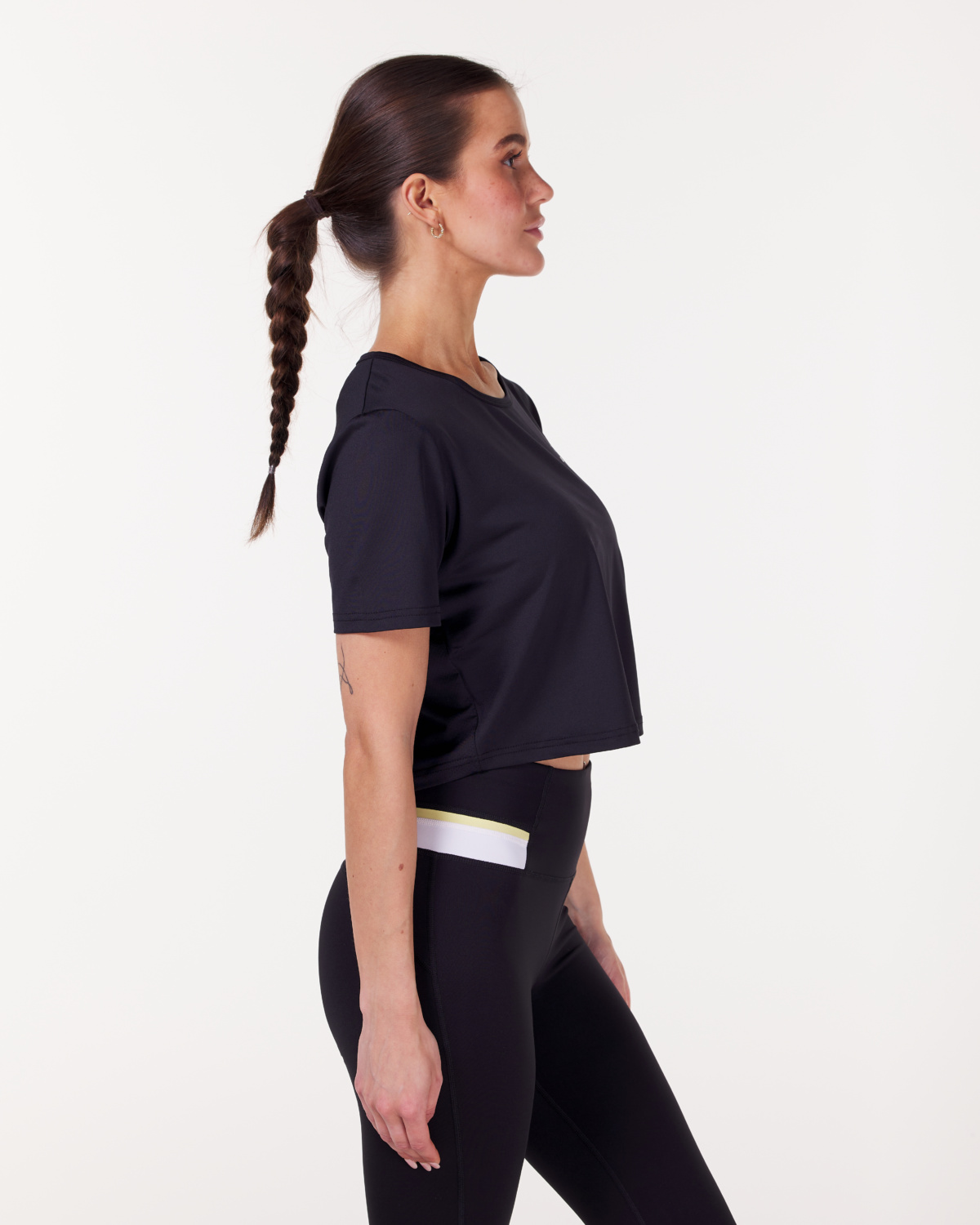 LEVITY Breeze Mesh Back T-shirt Black