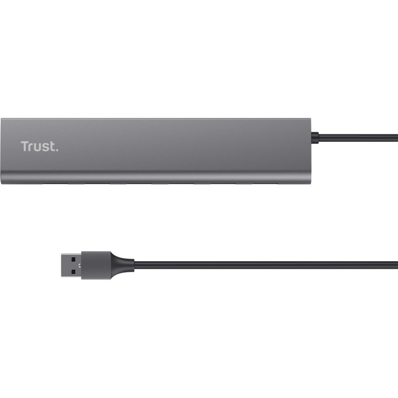 Trust Halyx USB 3.2 Gen 1 (3.1 Gen 1) Type-A 5000 Mbit/s Argent