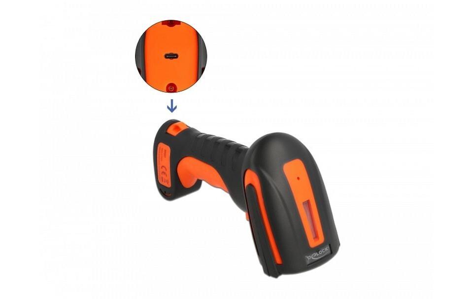 Barcode Scanner 90507 - 1D/2D<br>Barcode-Scanner mit hoher Übertragungsreichweite via 2.4 GHz, Bluetooth oder kabelgebunden über USB