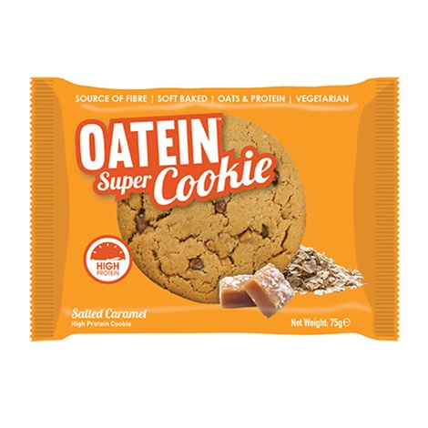 Oatein Super Cookies Salted Caramel 12x75g