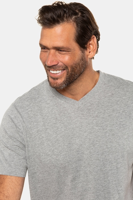 JP 1880 T-Shirt, Basic, V-Ausschnitt, bis 8XL