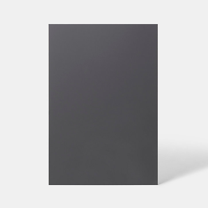 Joue de séparation caisson bas Goodhome Stevia/Garcinia anthracite brillant H. 87 cm x l. 59 cm x Ep. 18 mm