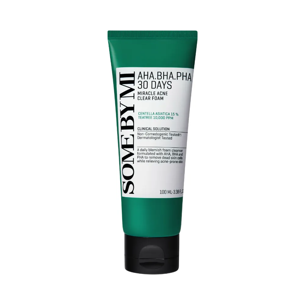 Some By Mi AHA BHA PHA 30 Days Miracle Acne Clear Foam - 100 ml.