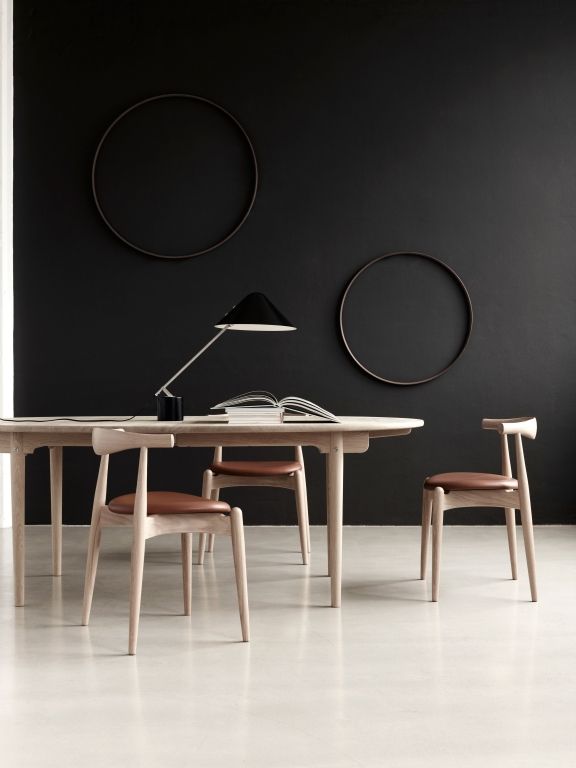 Carl Hansen & Son CH338 uitschuifbare tafel 200x115 geolied eiken