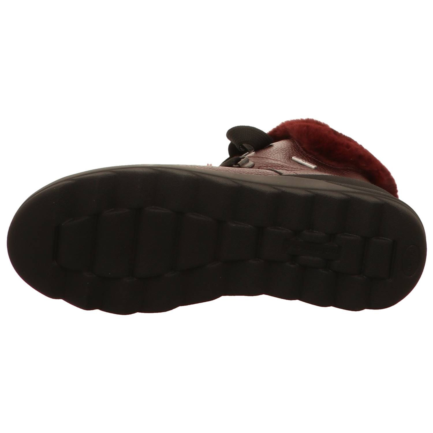 Waldläufer Schnürstiefelette rot