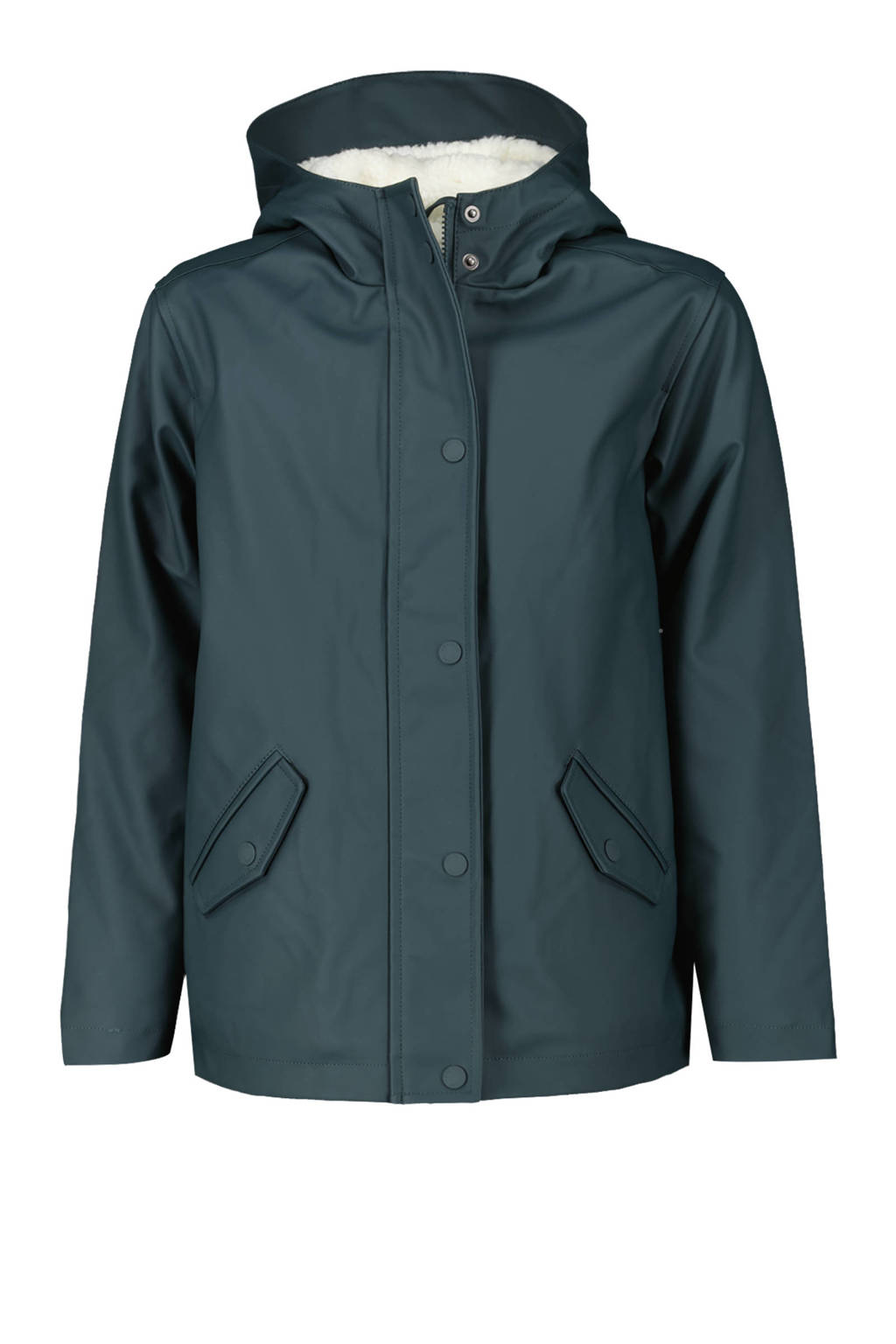 America Today unisex regenjas Janice Teddy JR donkergroen