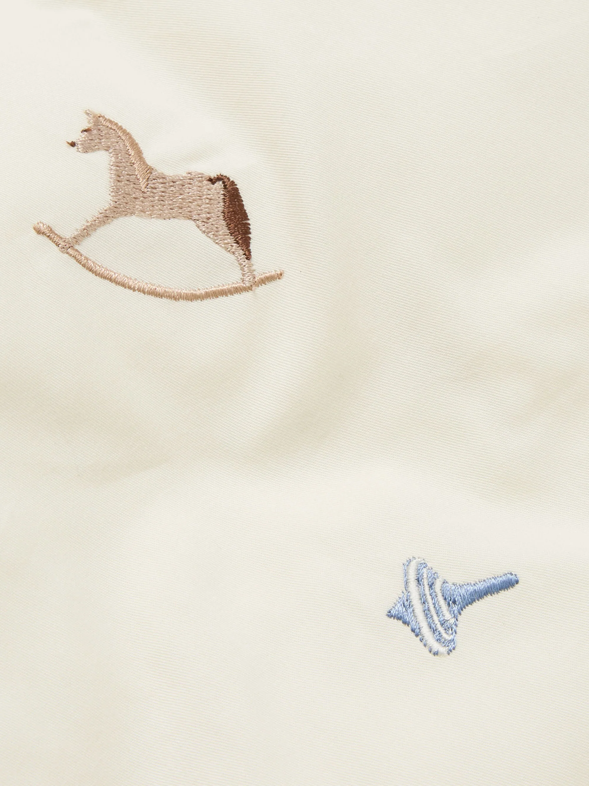Babybedtextiel Vintage Toys van katoensatijn