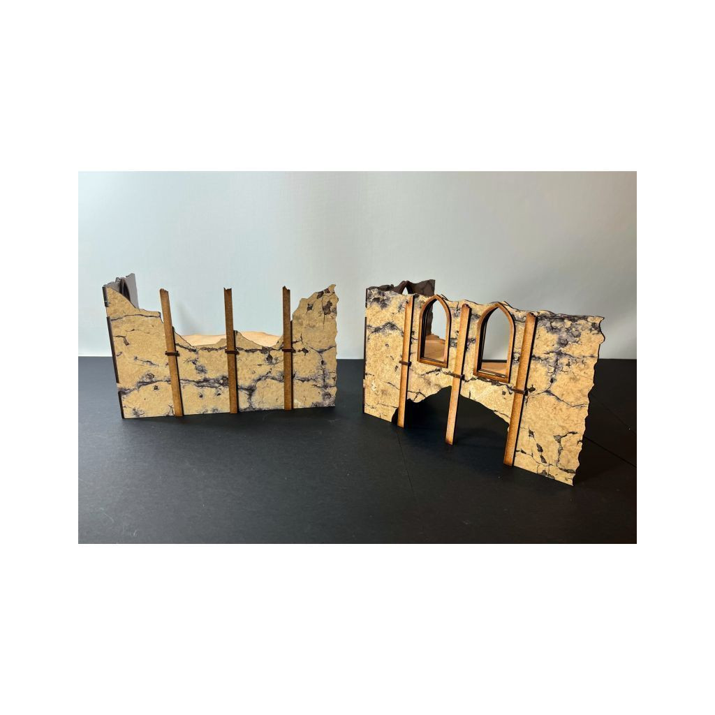 Imperial World: Two Storey Ruins Pack 2