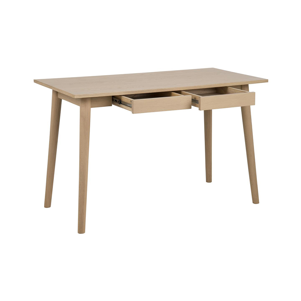 Bureau Dex met twee lades L120 x B60 x H75 cm