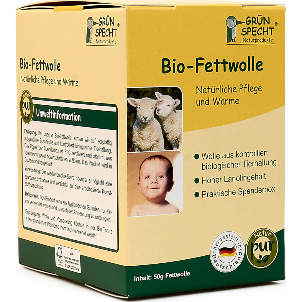 GrünspechtGrünspecht   Bio Fettwolle