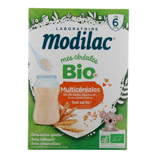Modilac céréales bio pour bébé - Dès 6 mois