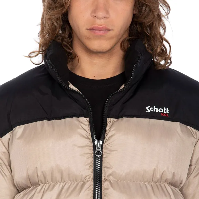 Schott Utah Puffer Winterjas Heren