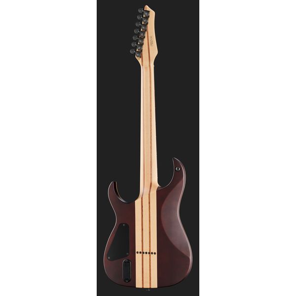 Harley Benton Amarok-7 BKRD Quilted B Bundle