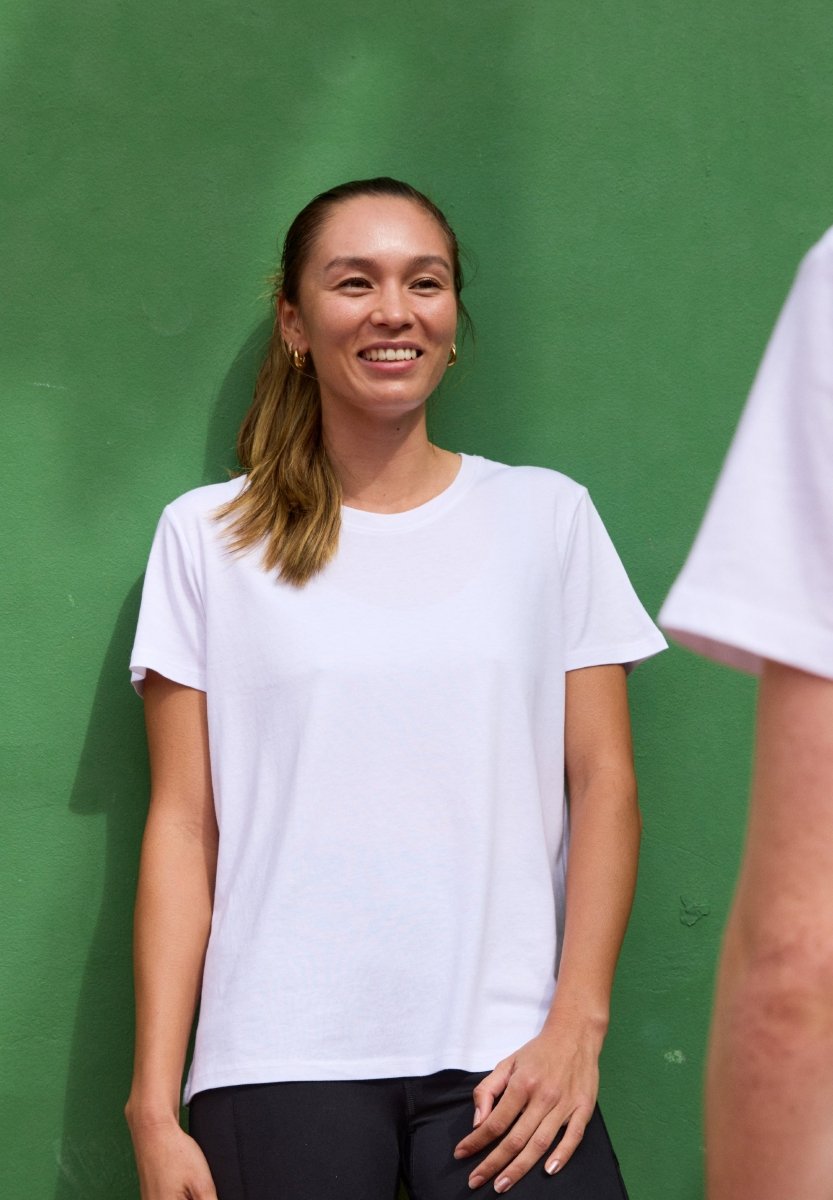 MODAL T-SHIRT MED RUND HALS TIL KVINDER