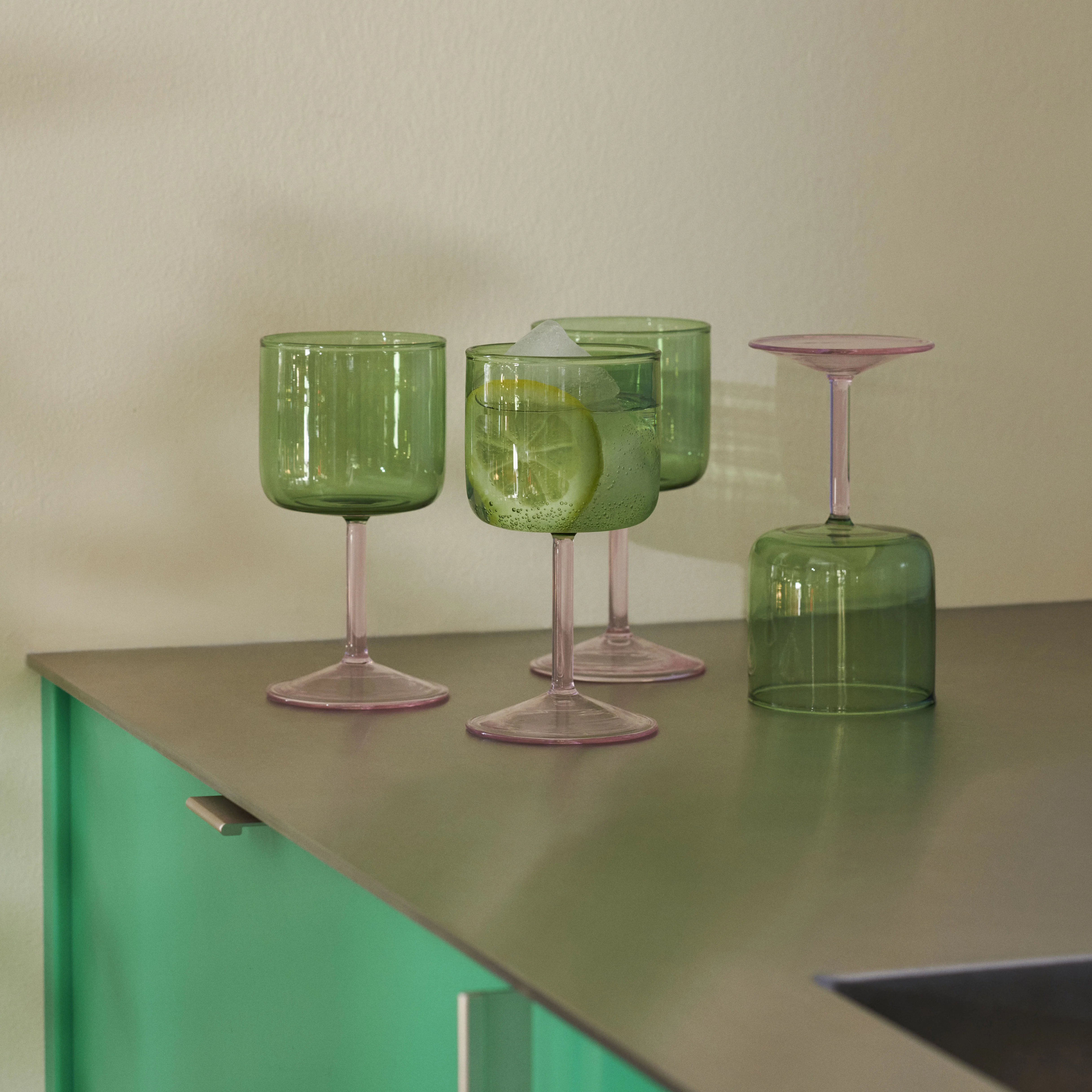 TINT - Verre à vin verre | Vert