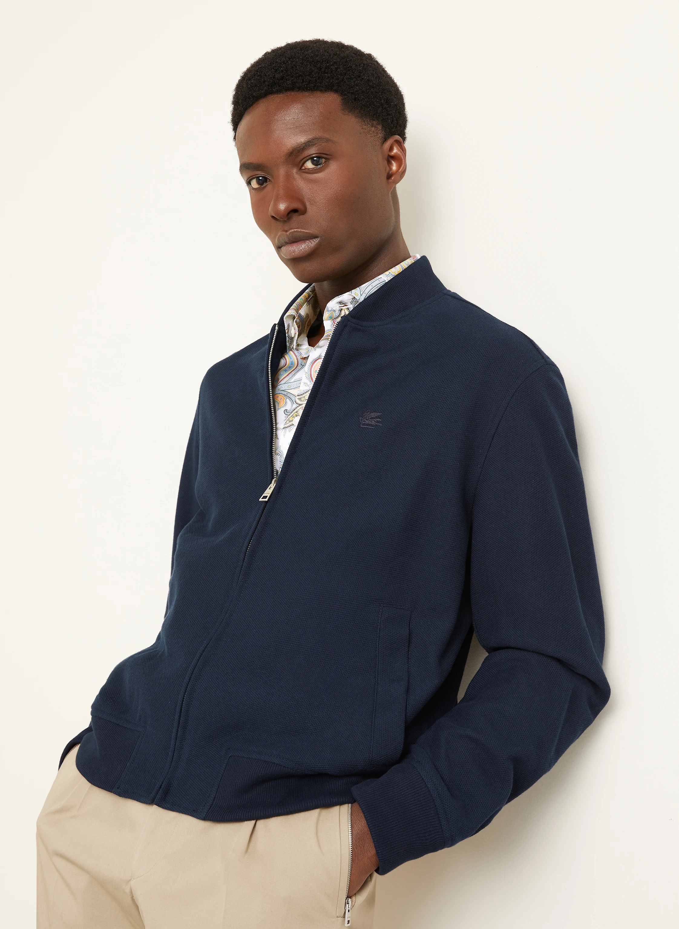ETRO Piqué-Blouson