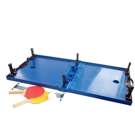 Schildkröt Tischtennis-Mini-Tisch, komplettes Set mit 2 Schlägern und 1 Ball