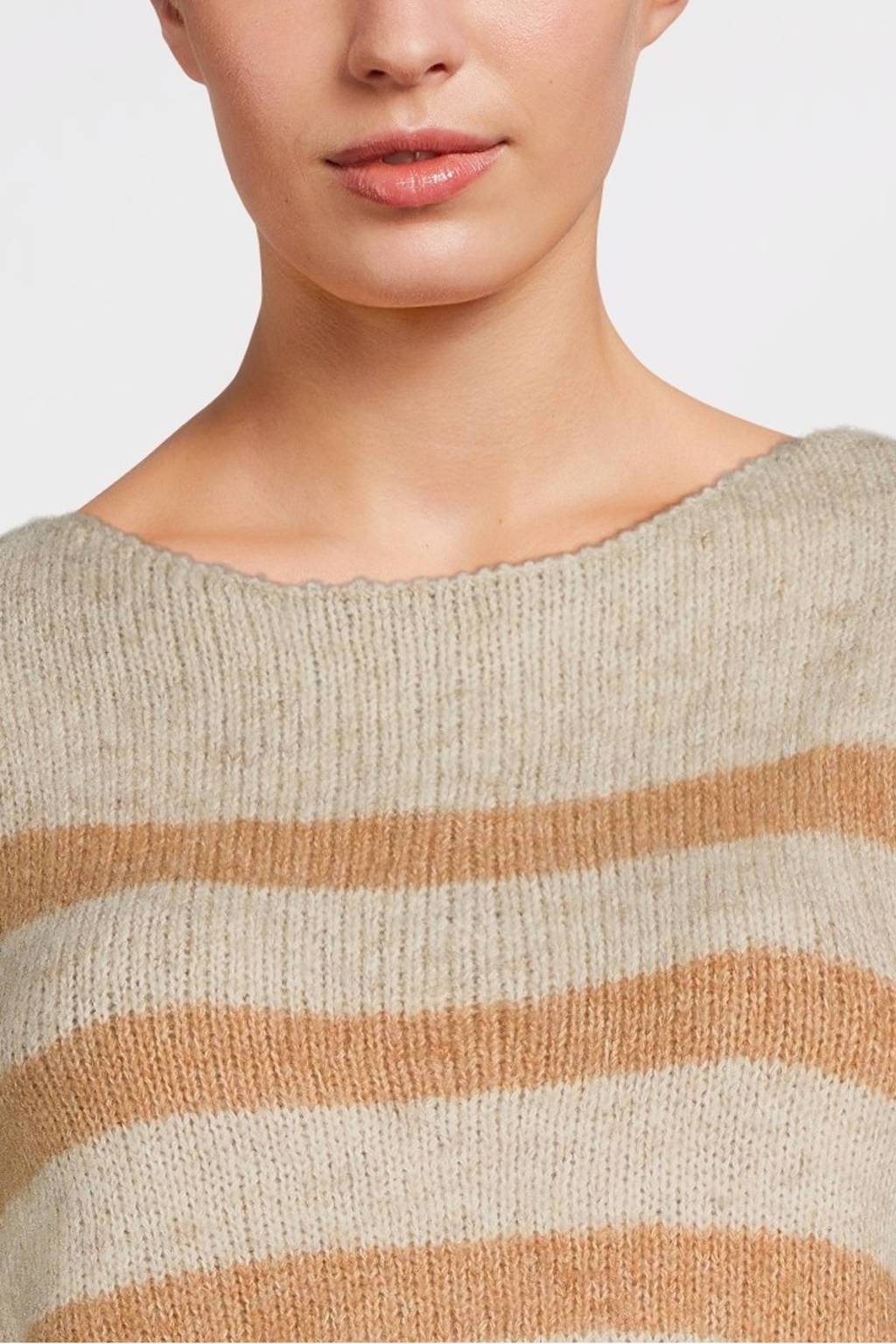 ONLY MATERNITY gebreide zwangerschapstrui beige