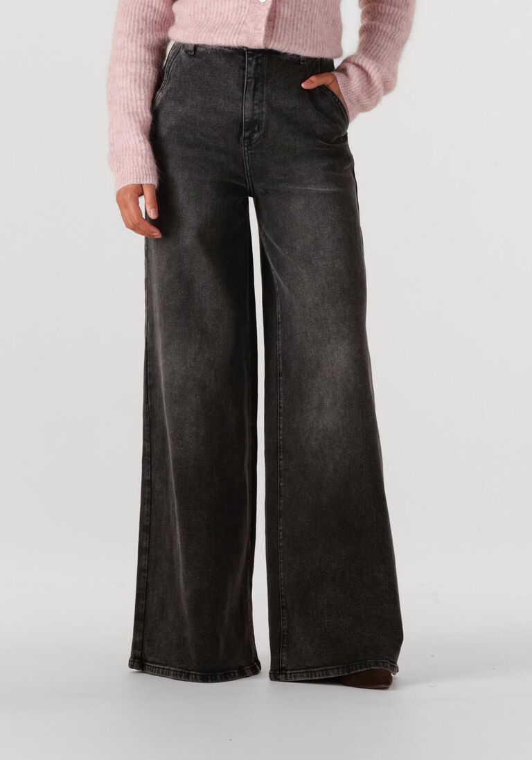 antraciet janice wide jeans dexter