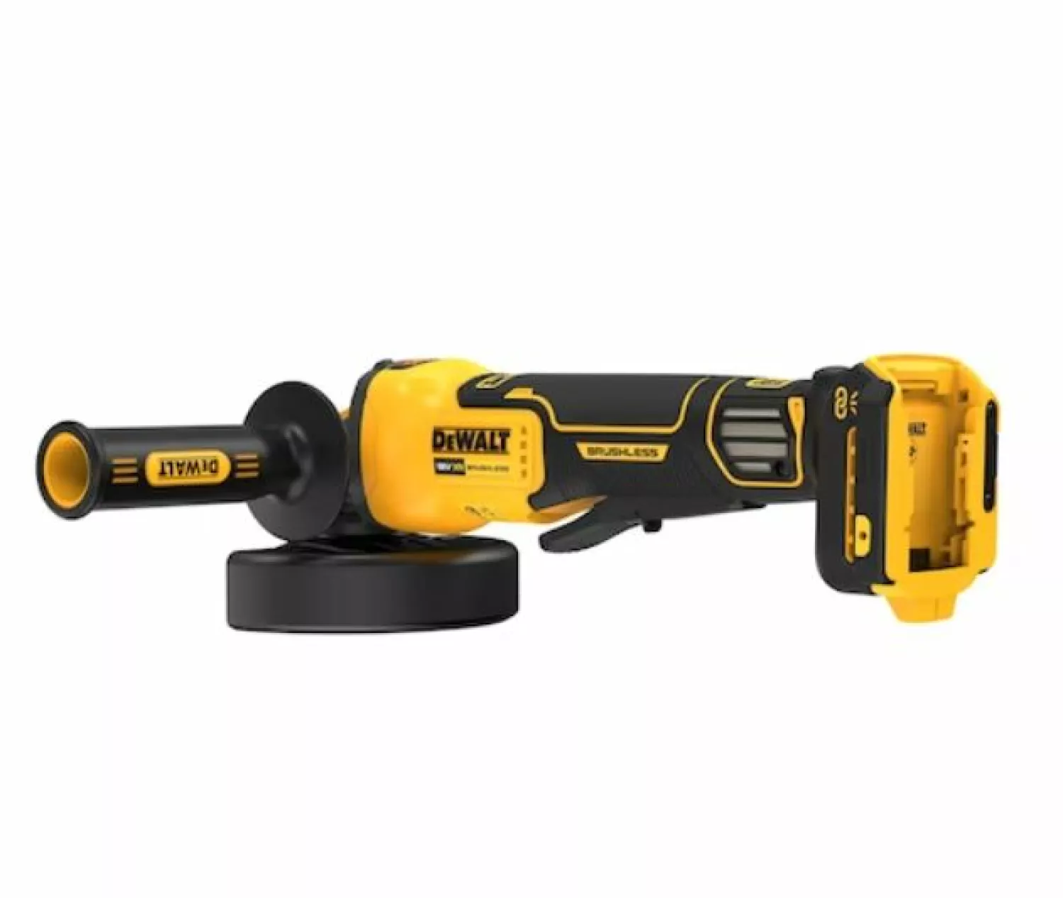 DeWALT DCG416VSN 18V Li-Ion Accu haakse slijper body - 125mm - koolborstelloos