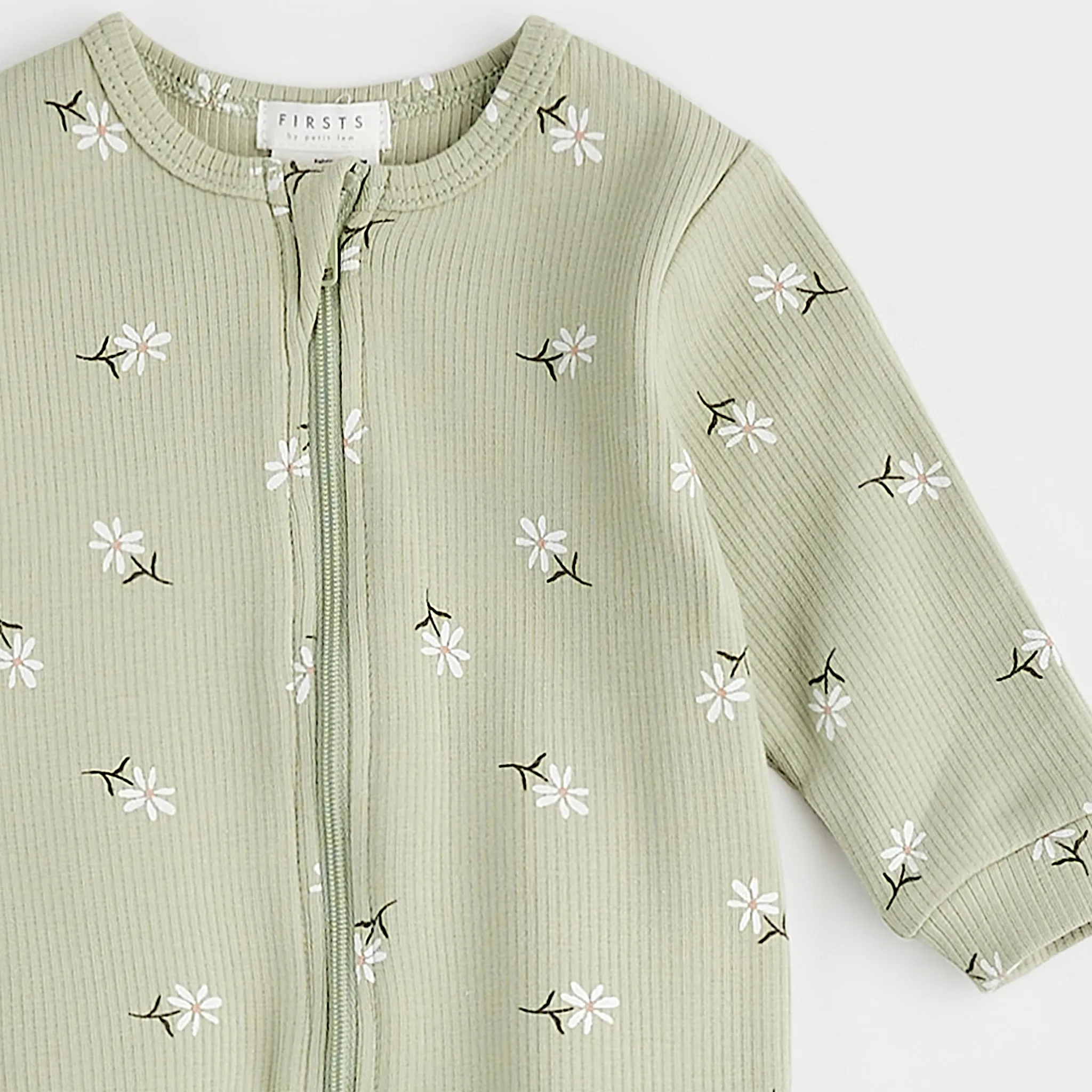 Firsts par Petit Lem Pyjama Fleurs Cactus 0-12mois