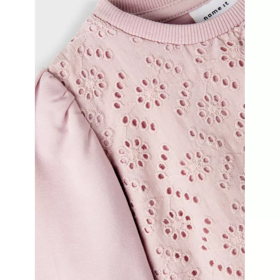 name it Sweatshirt Nbfdaliah Violet Ice