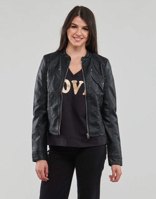 Vero Moda - VMFAVODONA COATED JACKET NOOS - Noir