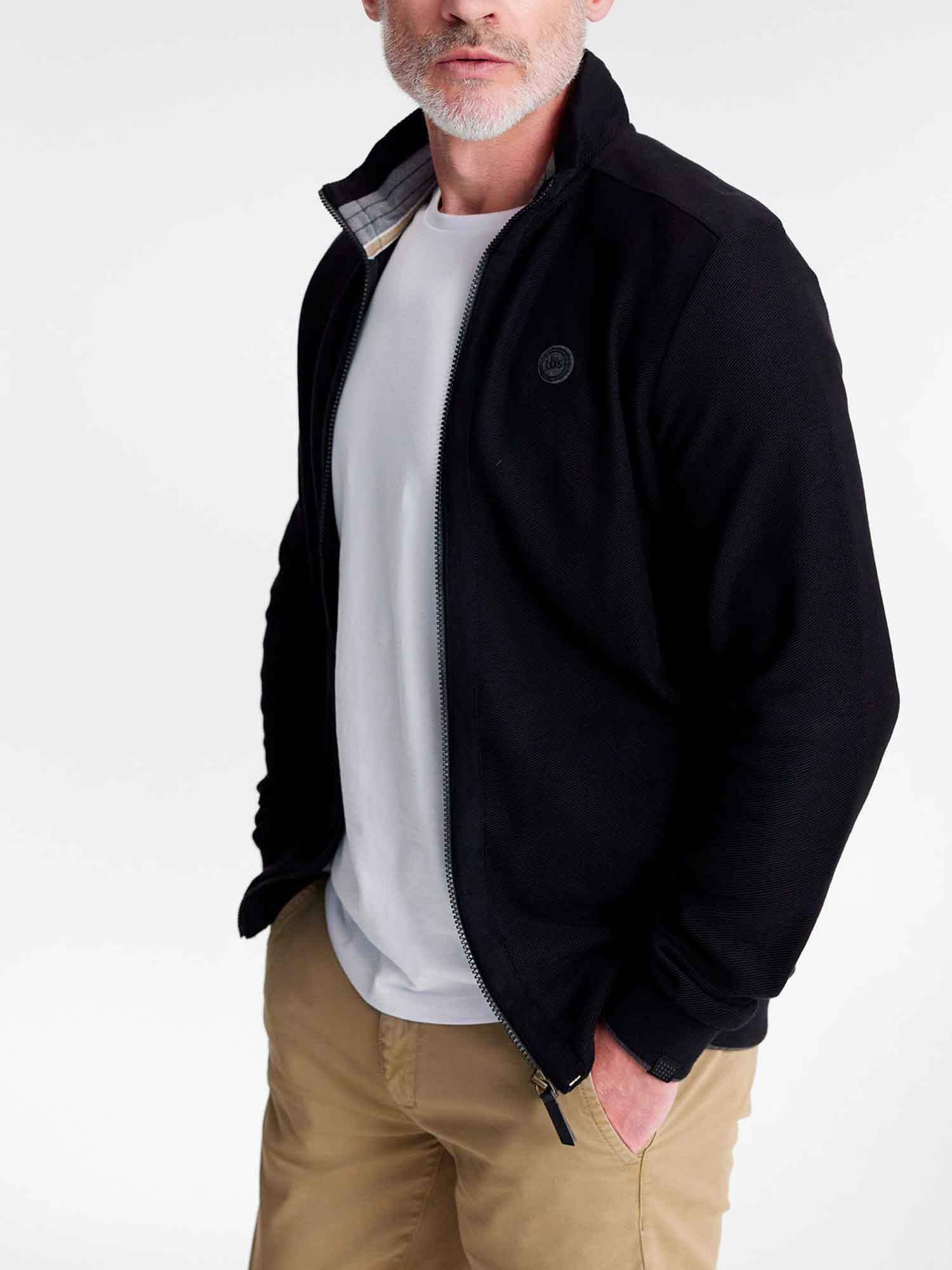 Gilet Homme Zippé Noir